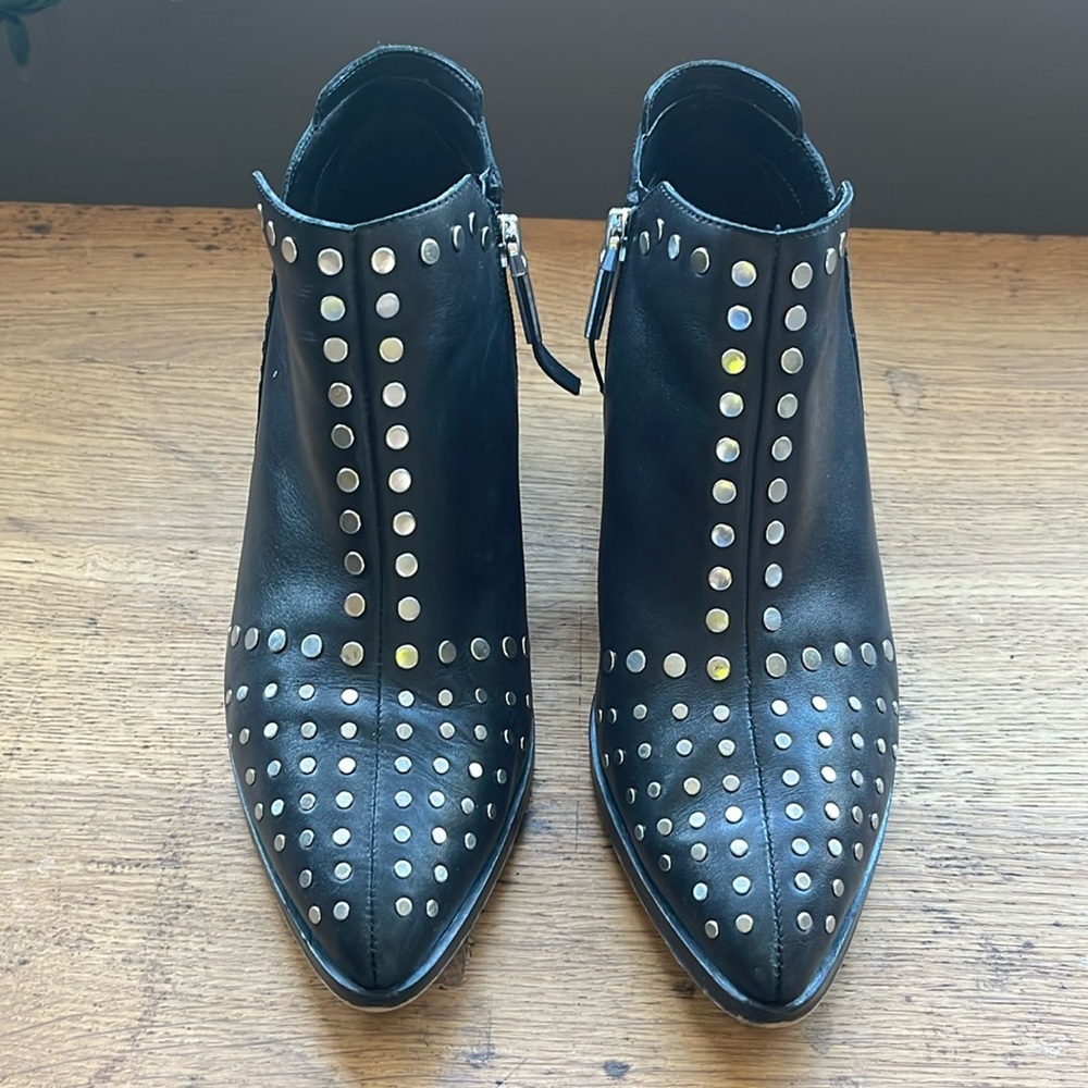 1. STATE | ‘Loka’ Studded Ankle Booties
